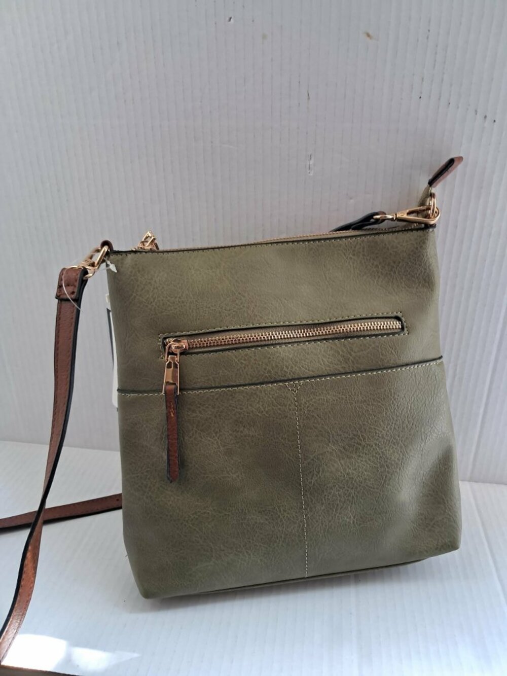 Le Miel Sage Green Crossbody Bag - Picture 8 of 11